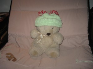 Fraggle Rock baby hat